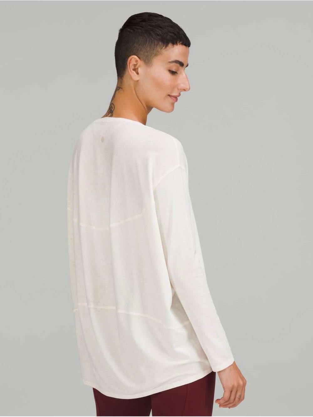 Lululemon Back in Action Long Sleeve Shirt *Vitasea Cotton Size 6